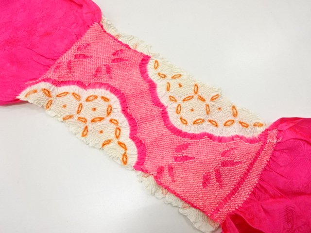 JAPANESE KIMONO / OBIAGE / SHIBORI
